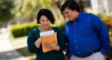 Dos personas con obesidad